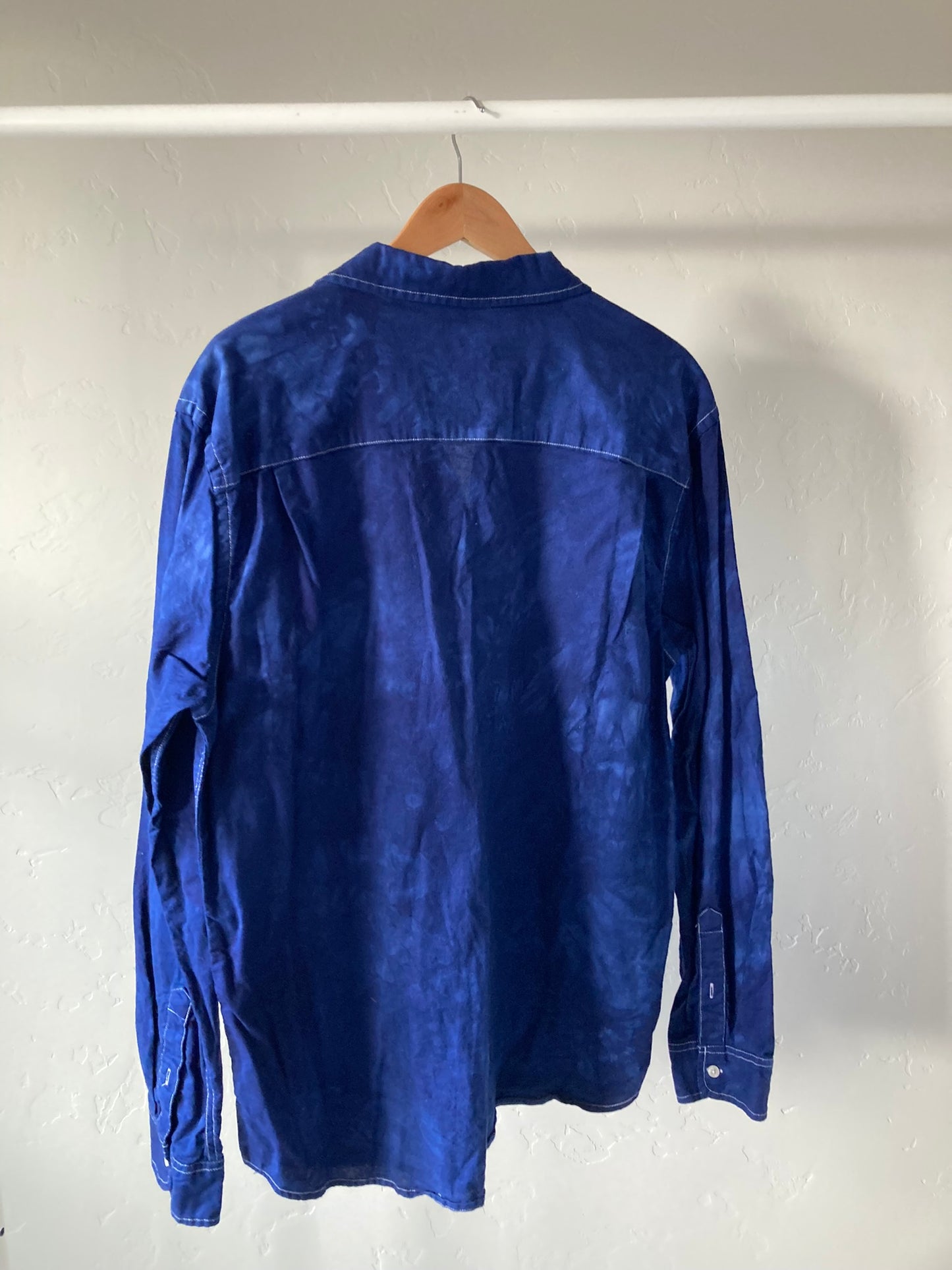 Cobalt Button-Up- XL