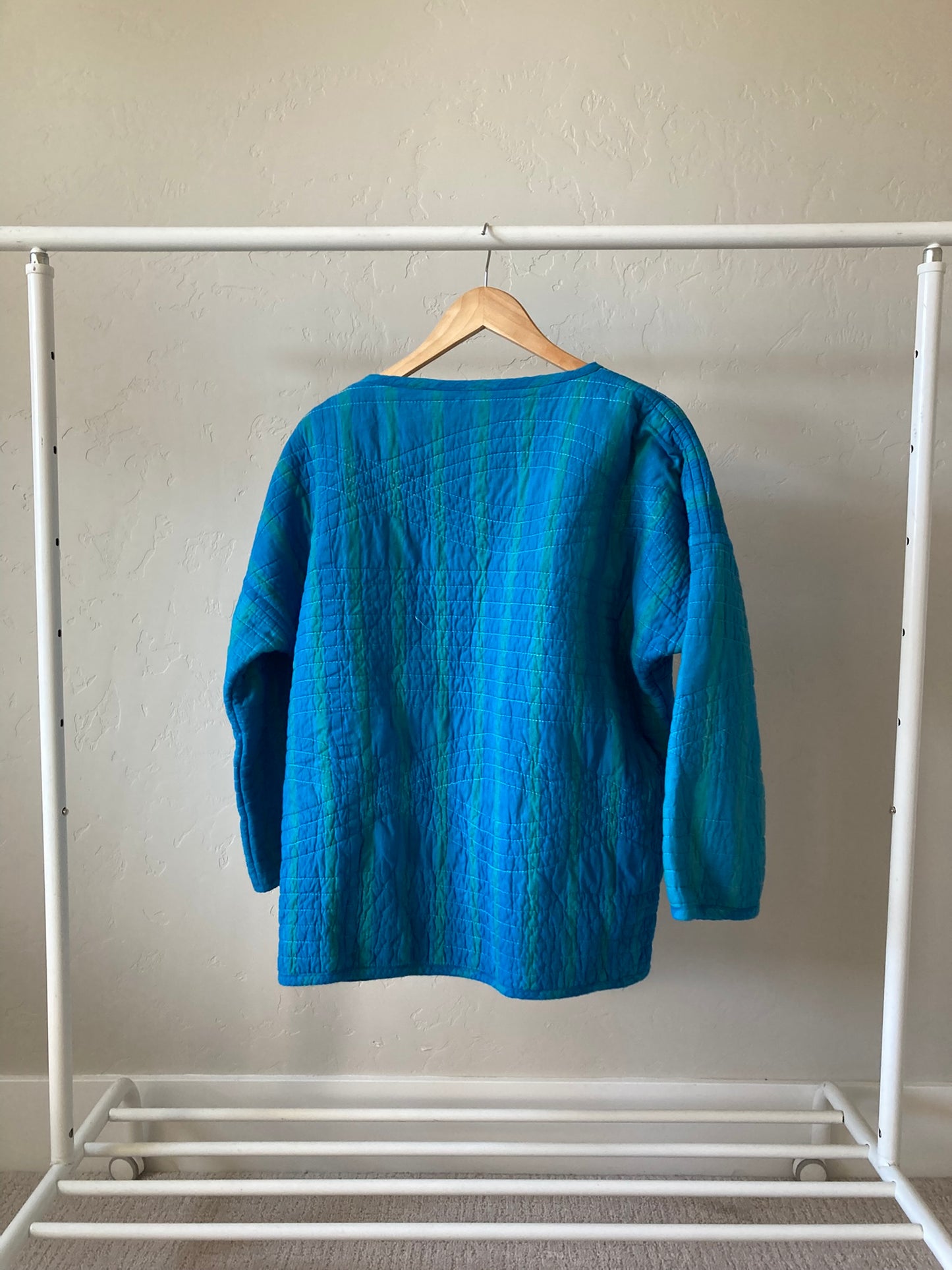 Kingfisher Quilt Coat- S