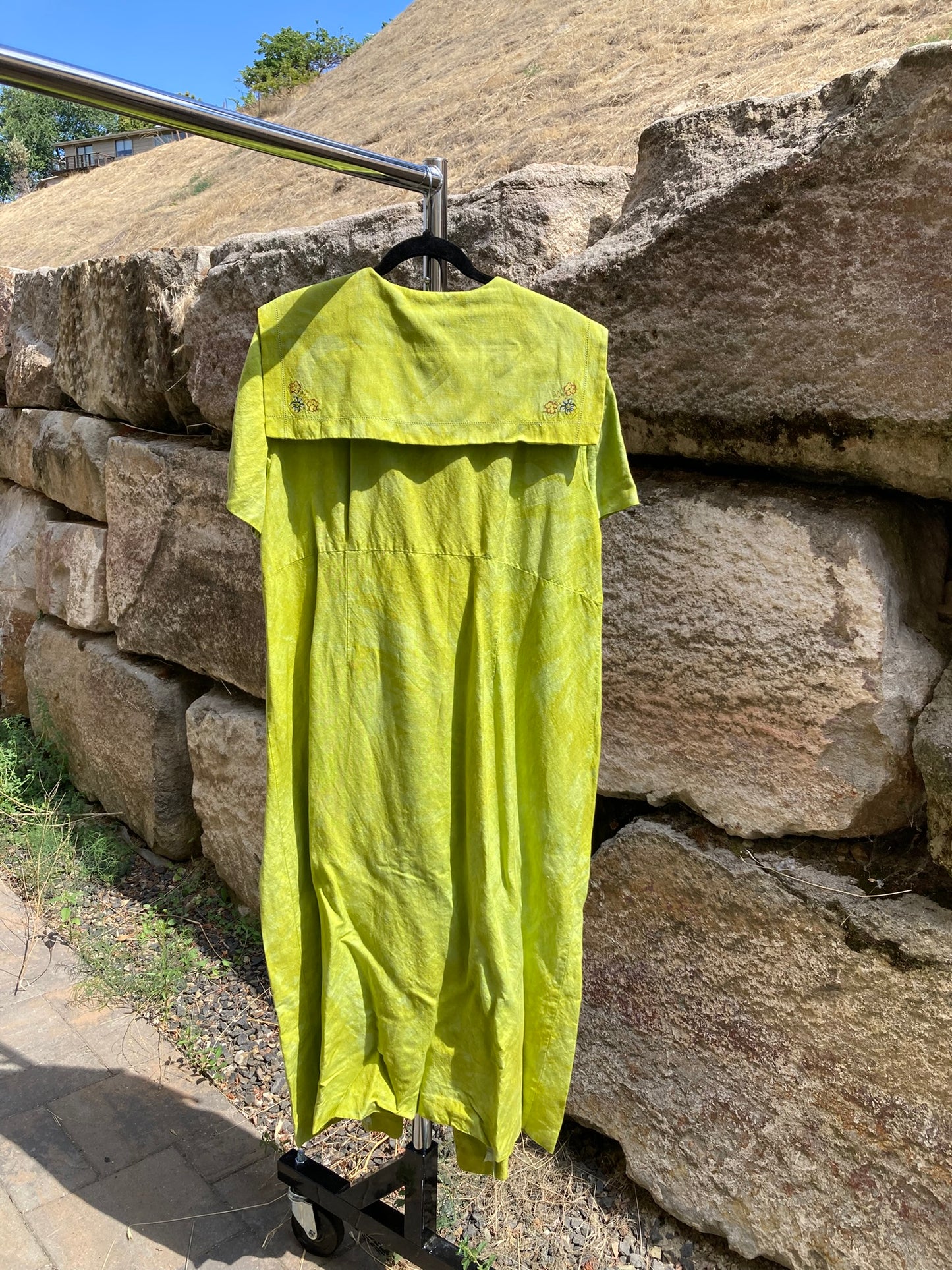 Chartreuse Dress- 18W