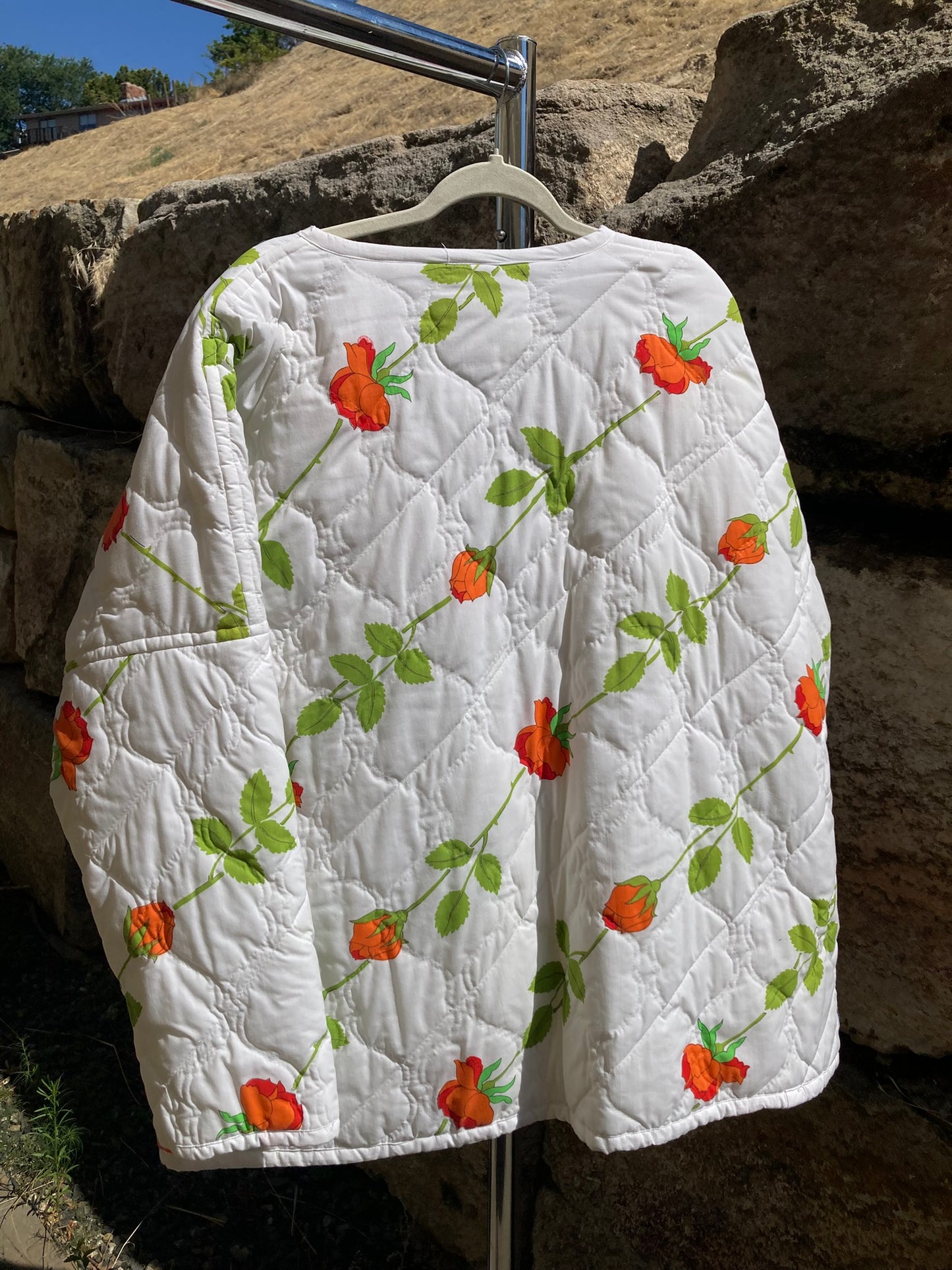 Vintage Rose Quilt Coat
