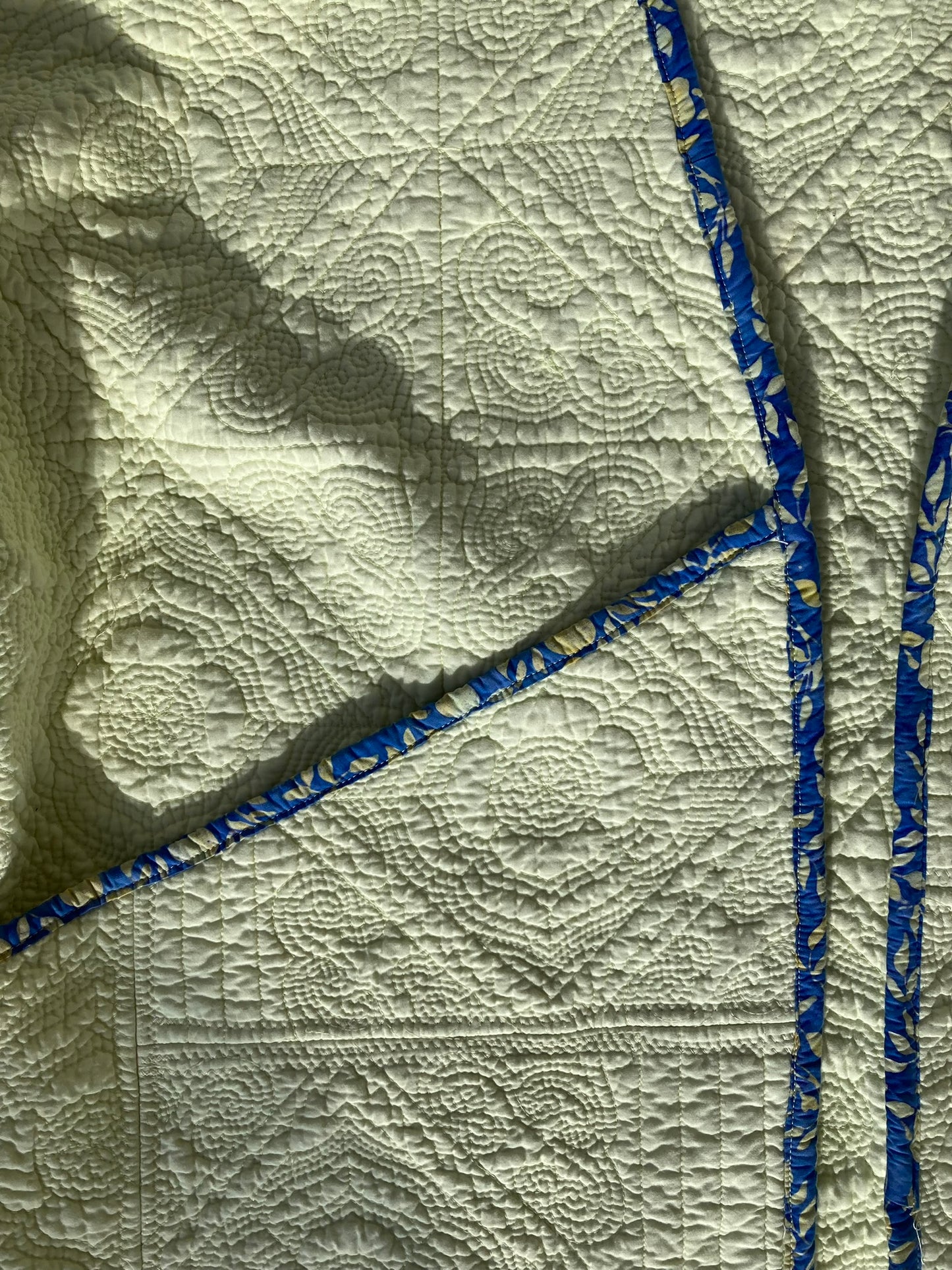 Buttercream Quilt Coat- XL