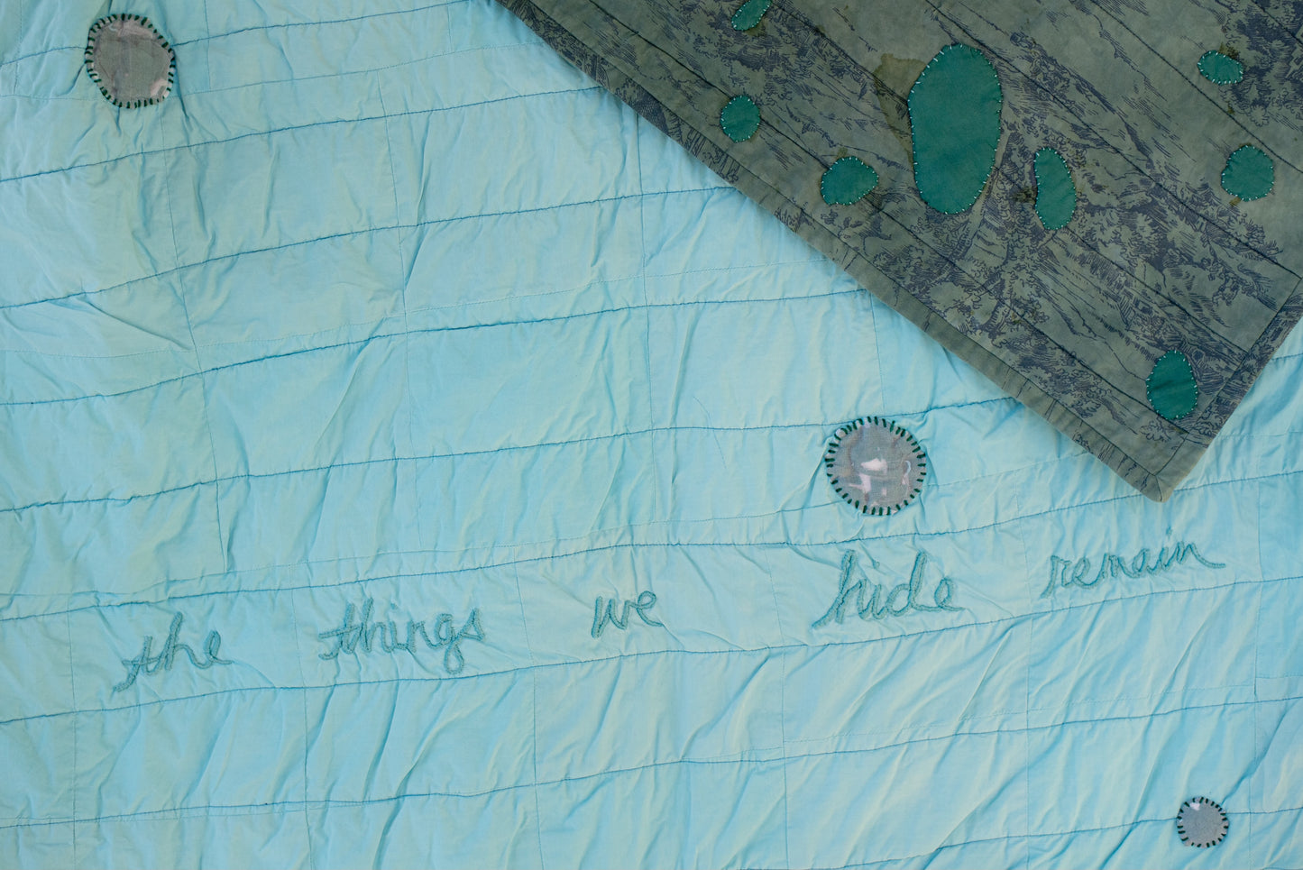 'the things we hide remain' Quilt