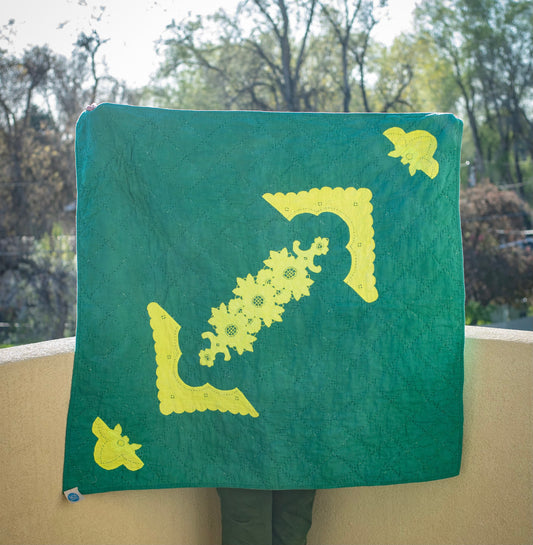 'Modern Vintage III' Quilt