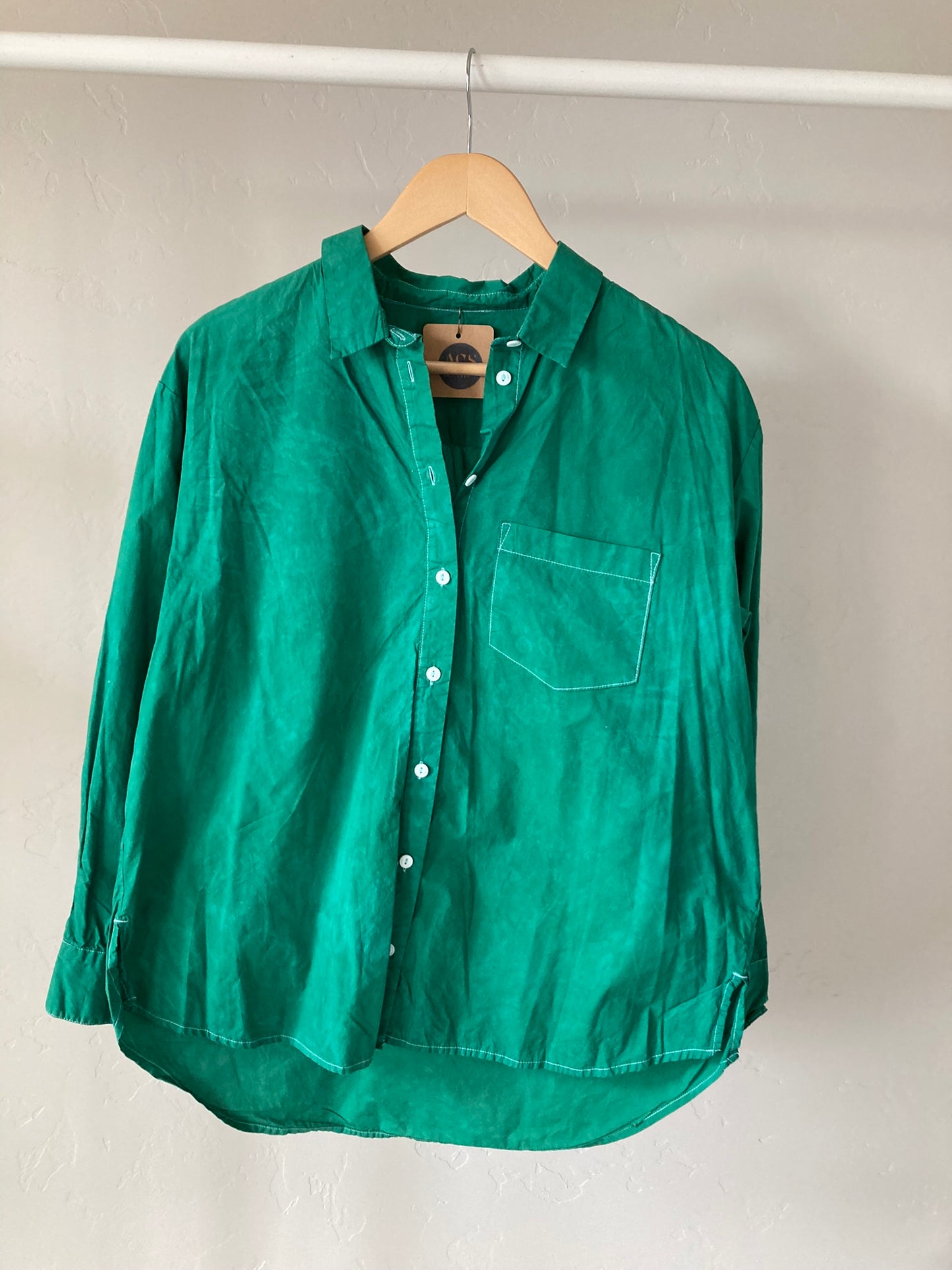 Emerald Button-Up- S