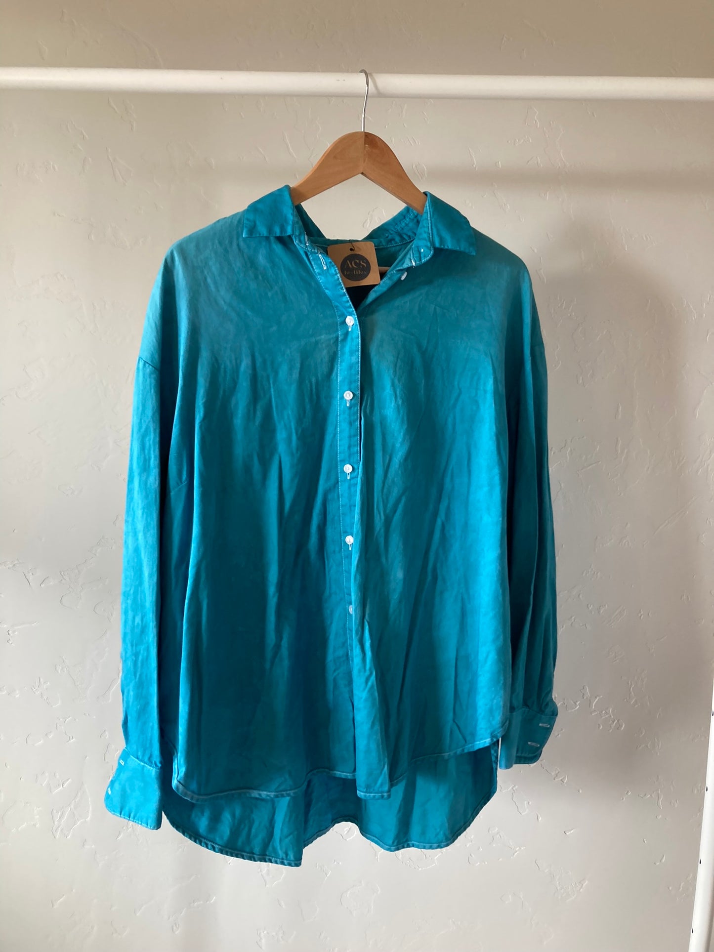 Oversized Button-Up- XL