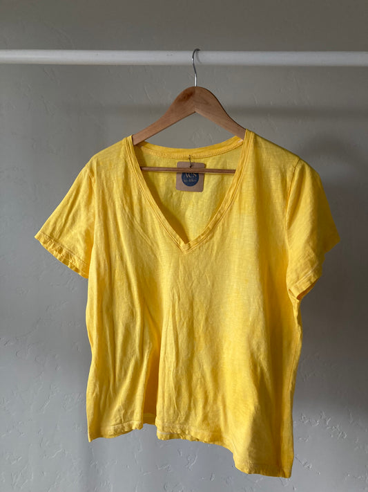 Yellow Tee- XXL