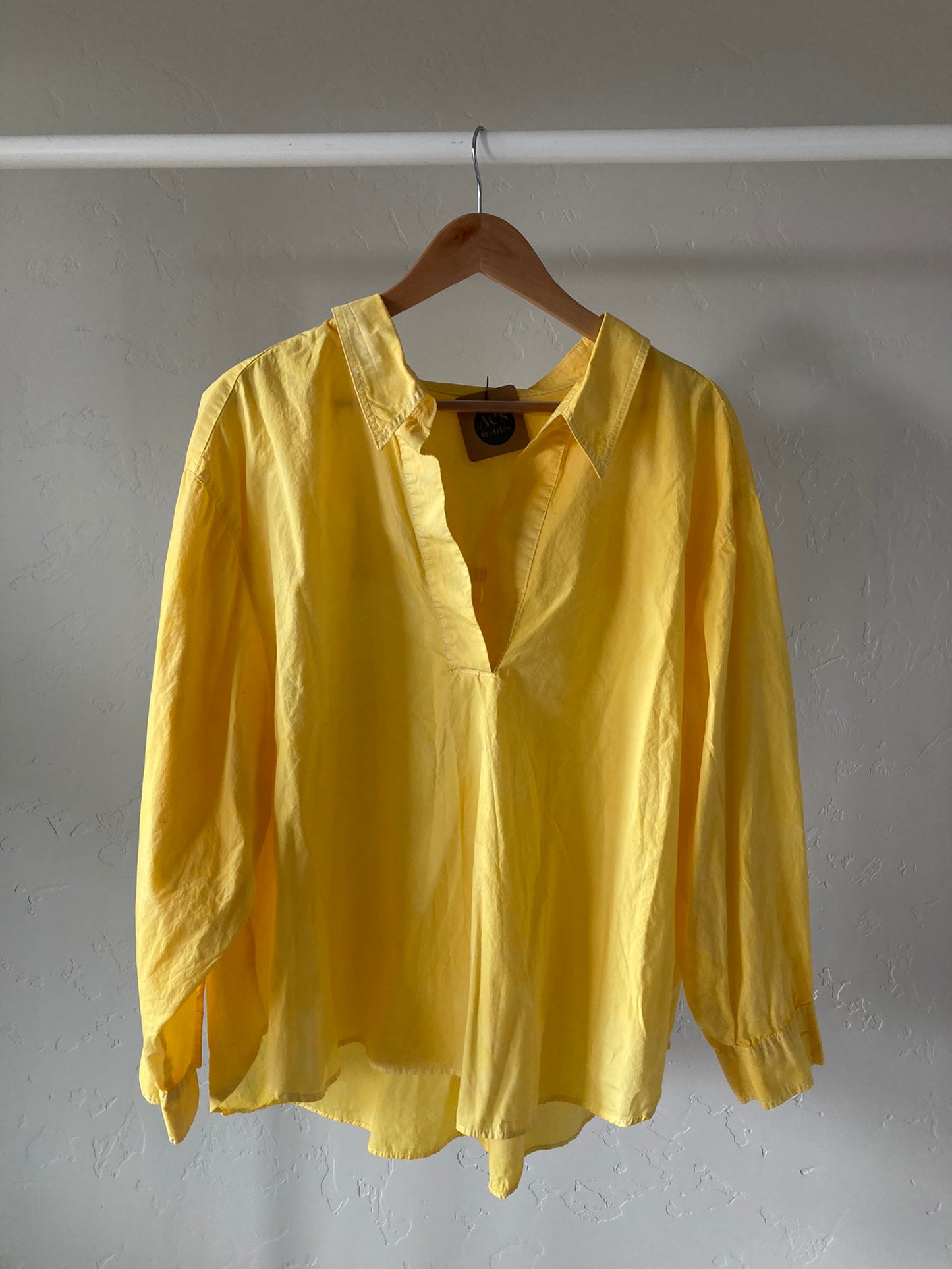 Yellow Blouse- XXL