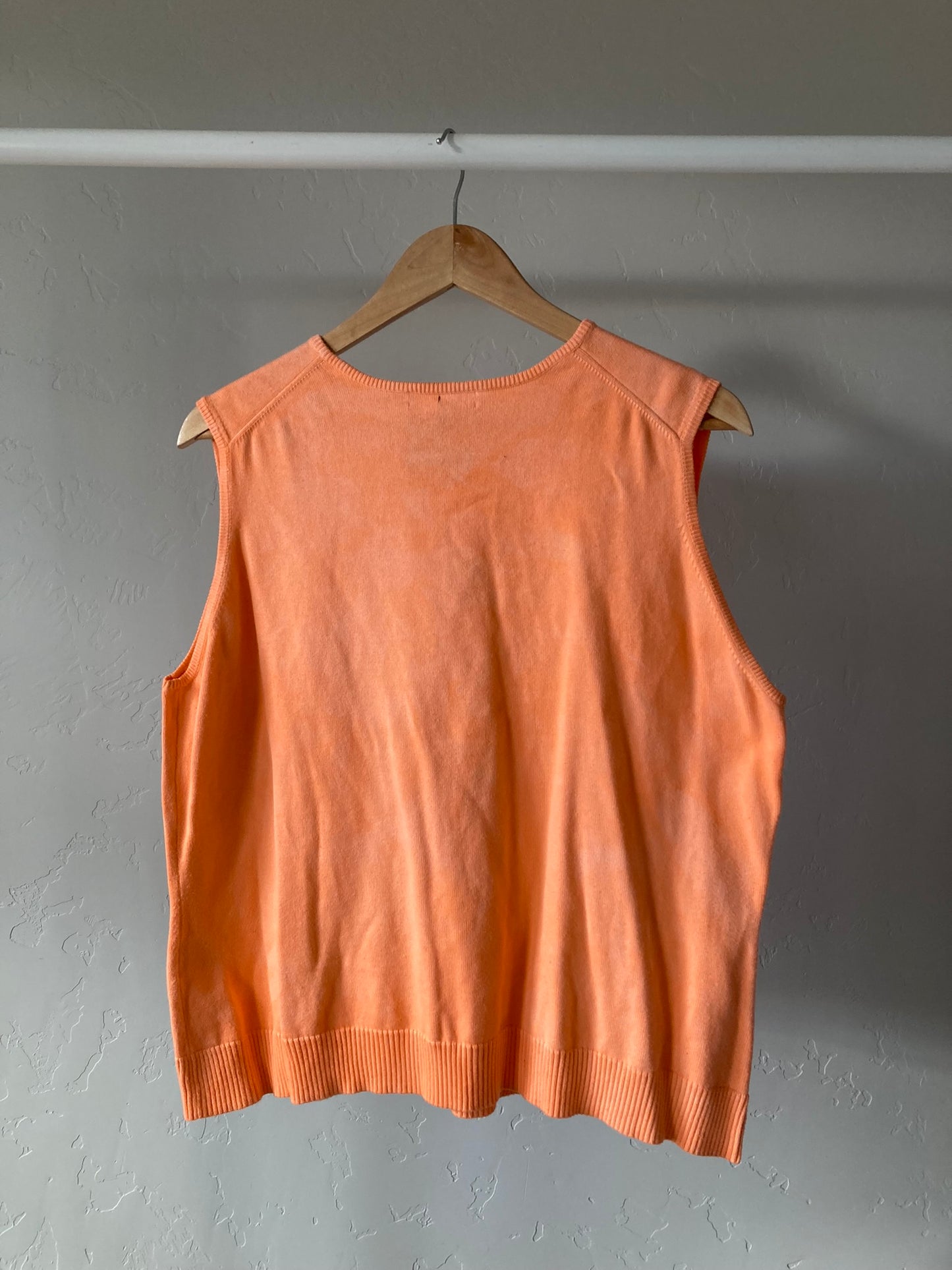 Cantaloupe Vest- 1X