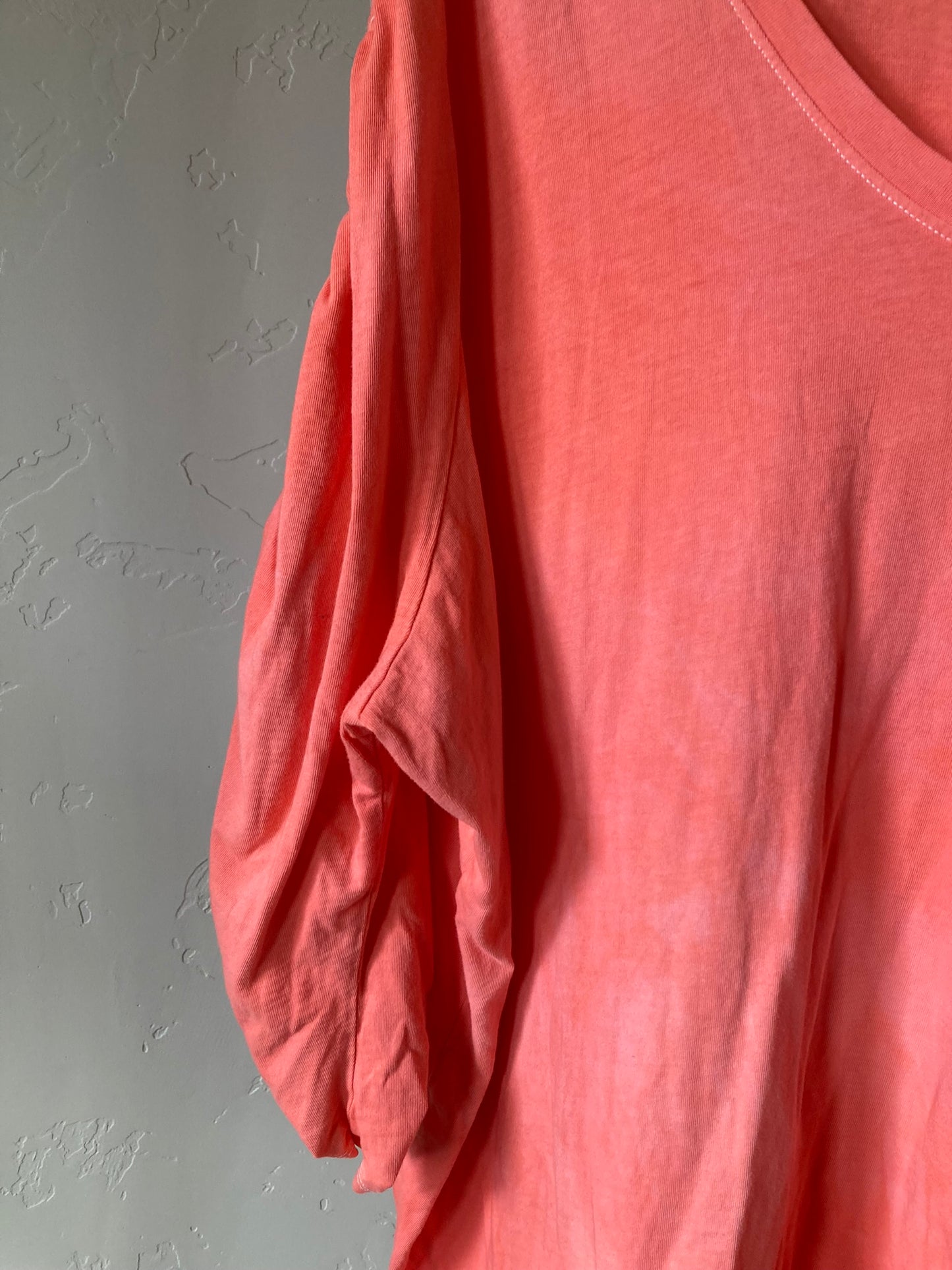 Peach Pink Top- 3X