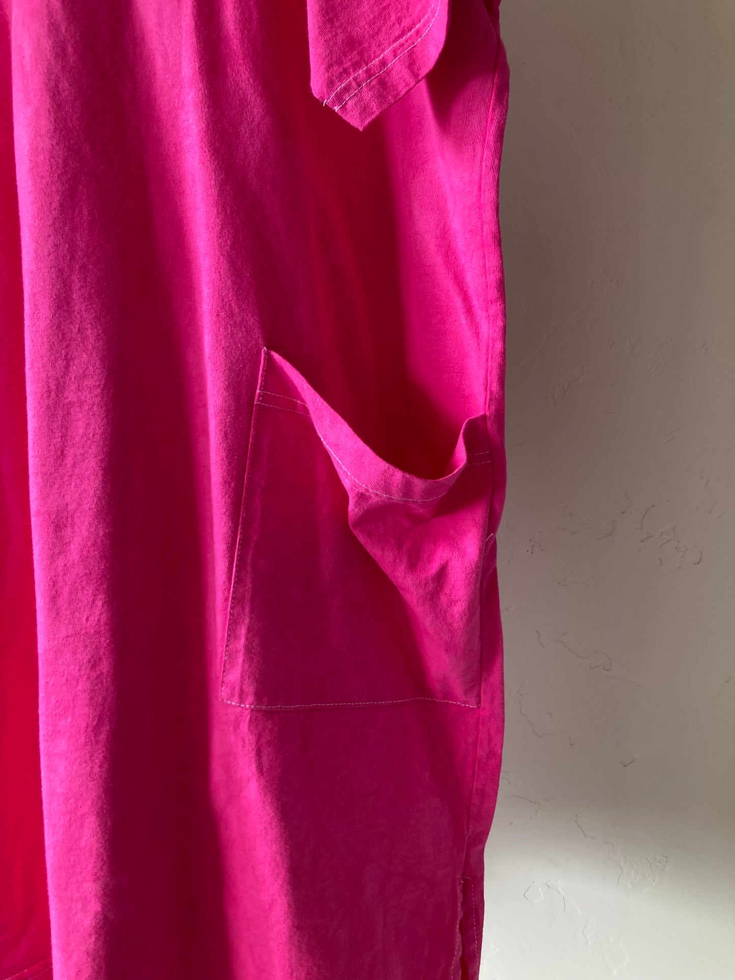 Hot Pink T-Shirt Dress- 2X – ACS textiles Hot Pink T-Shirt Dress- 2X – ACS textiles