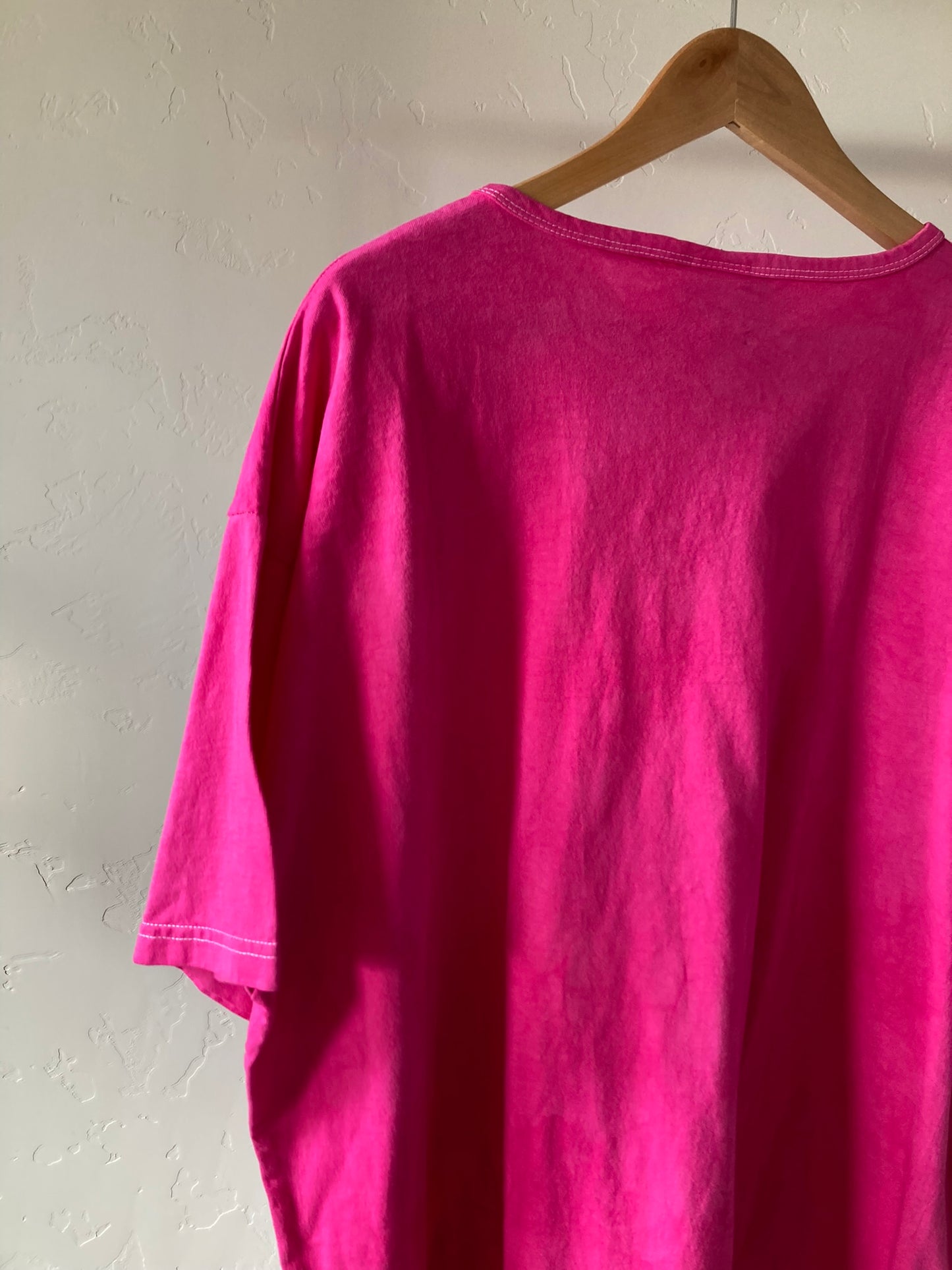hot pink t shirt dress Hot Pink T-Shirt Dress- 2X – ACS textiles