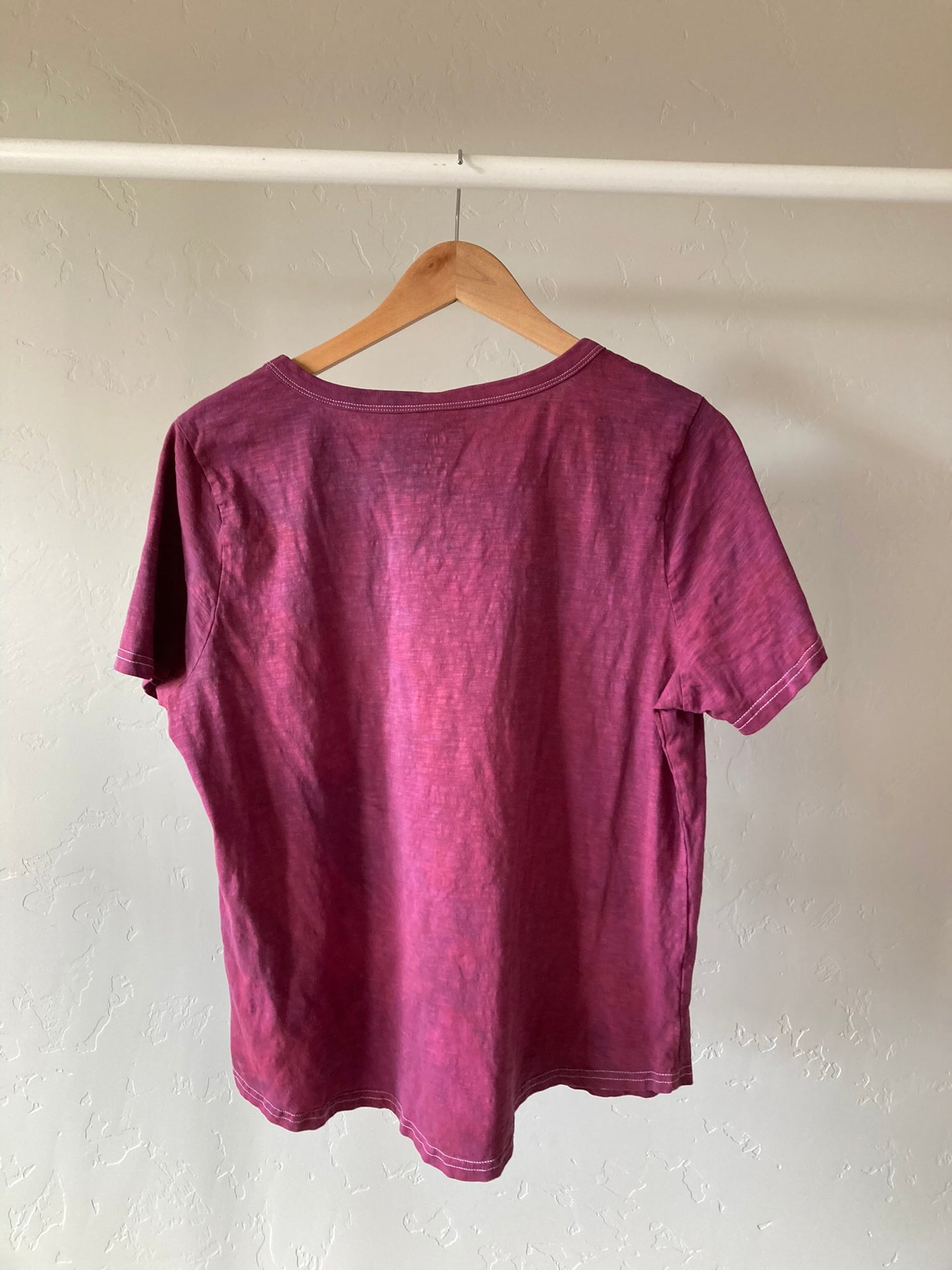 Wine Red T-Shirt- XL