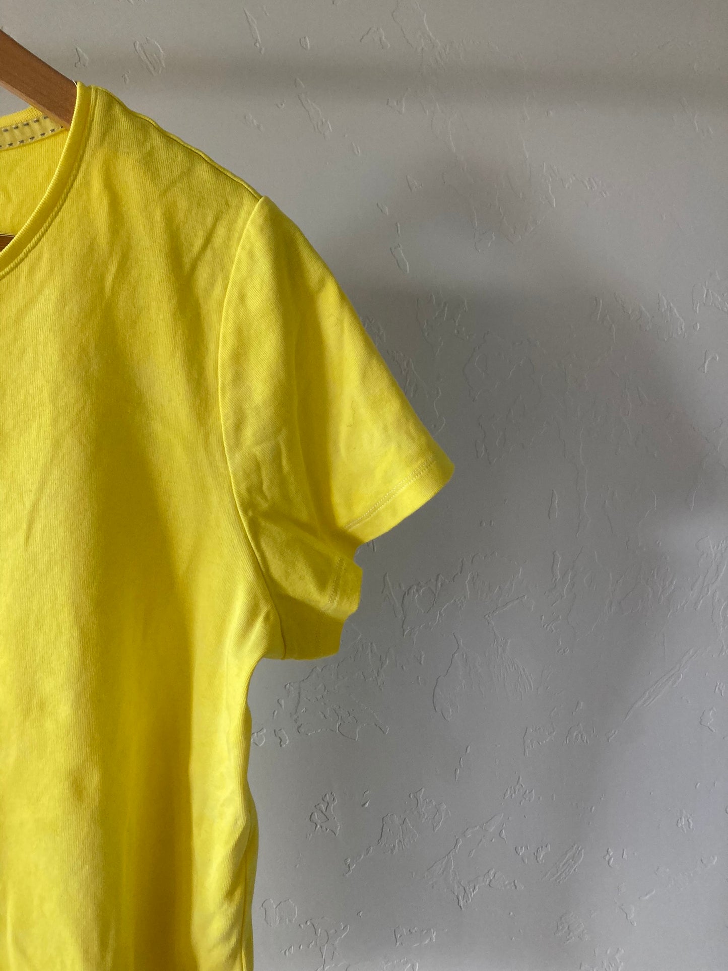 Bright Yellow Tee- XL