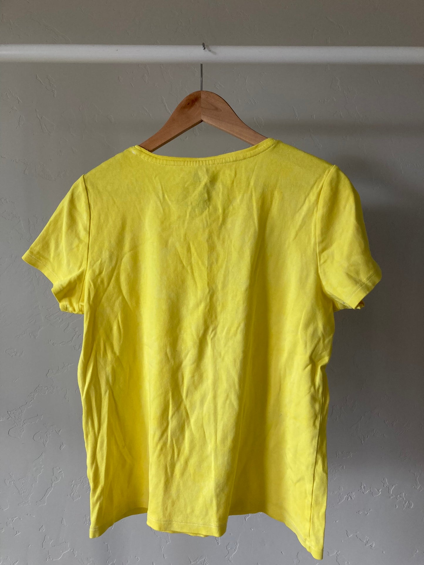 Bright Yellow Tee- XL