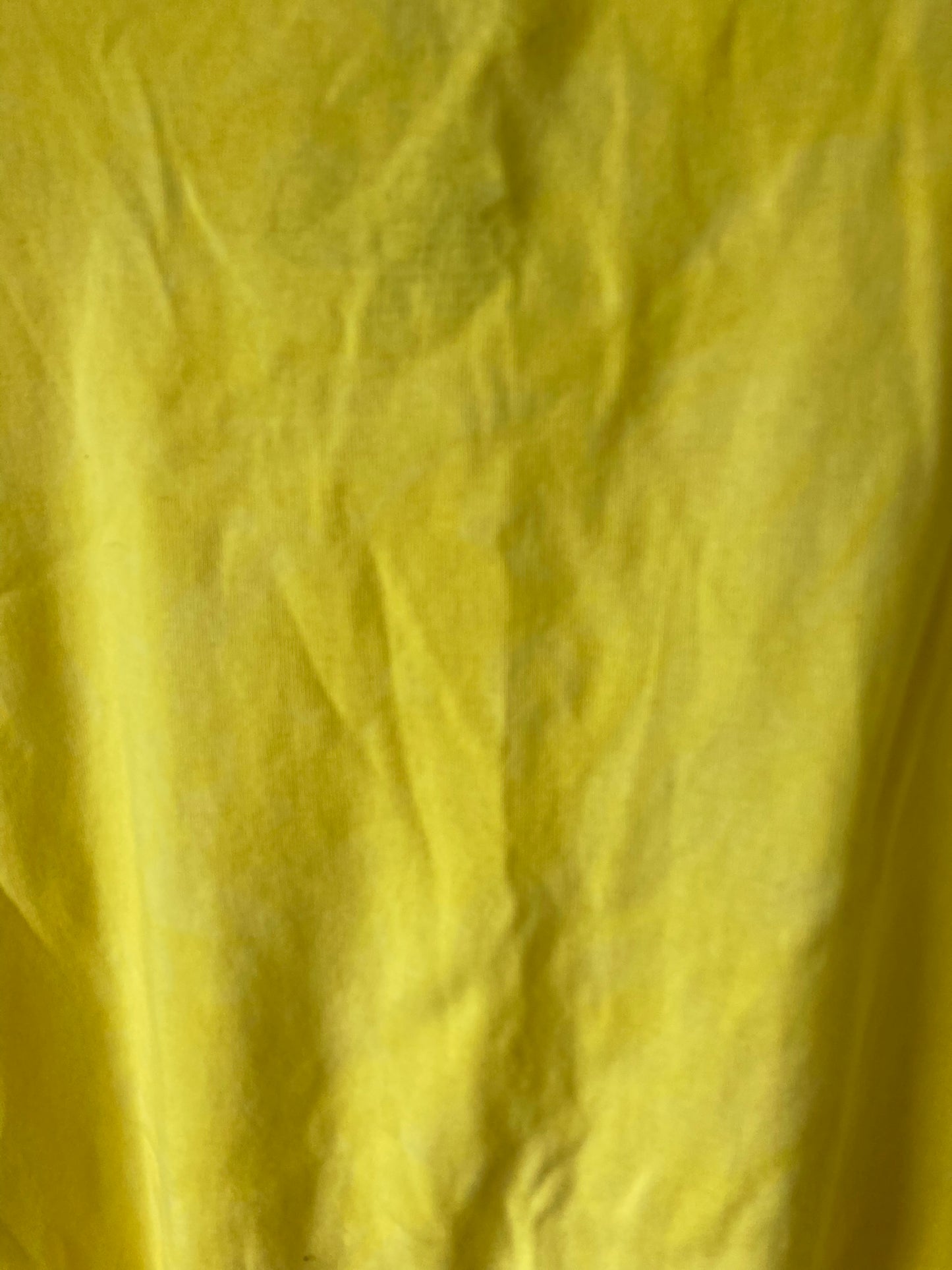 Bright Yellow Tee- XL