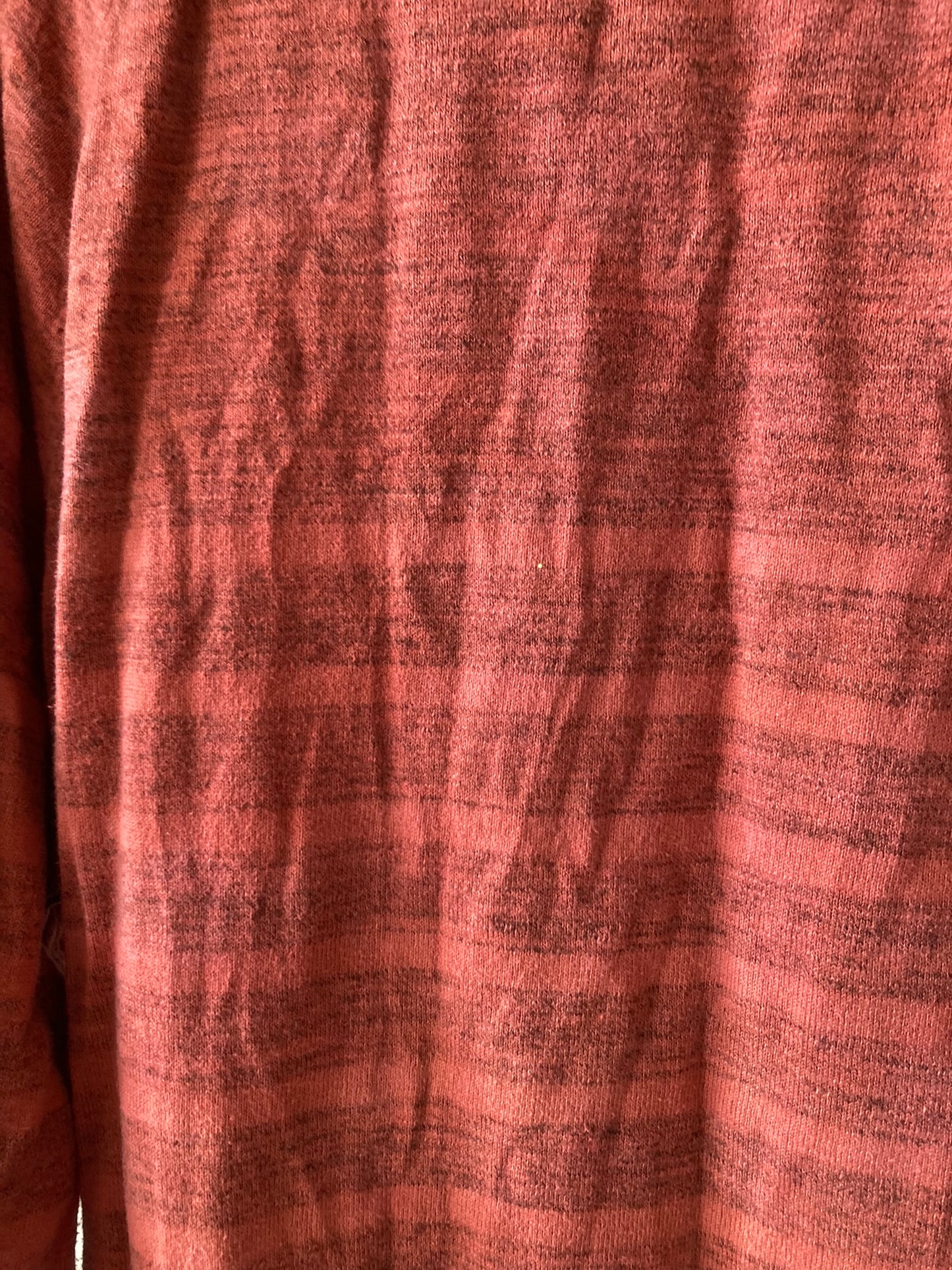 Striped Terracotta Sweater- XXL