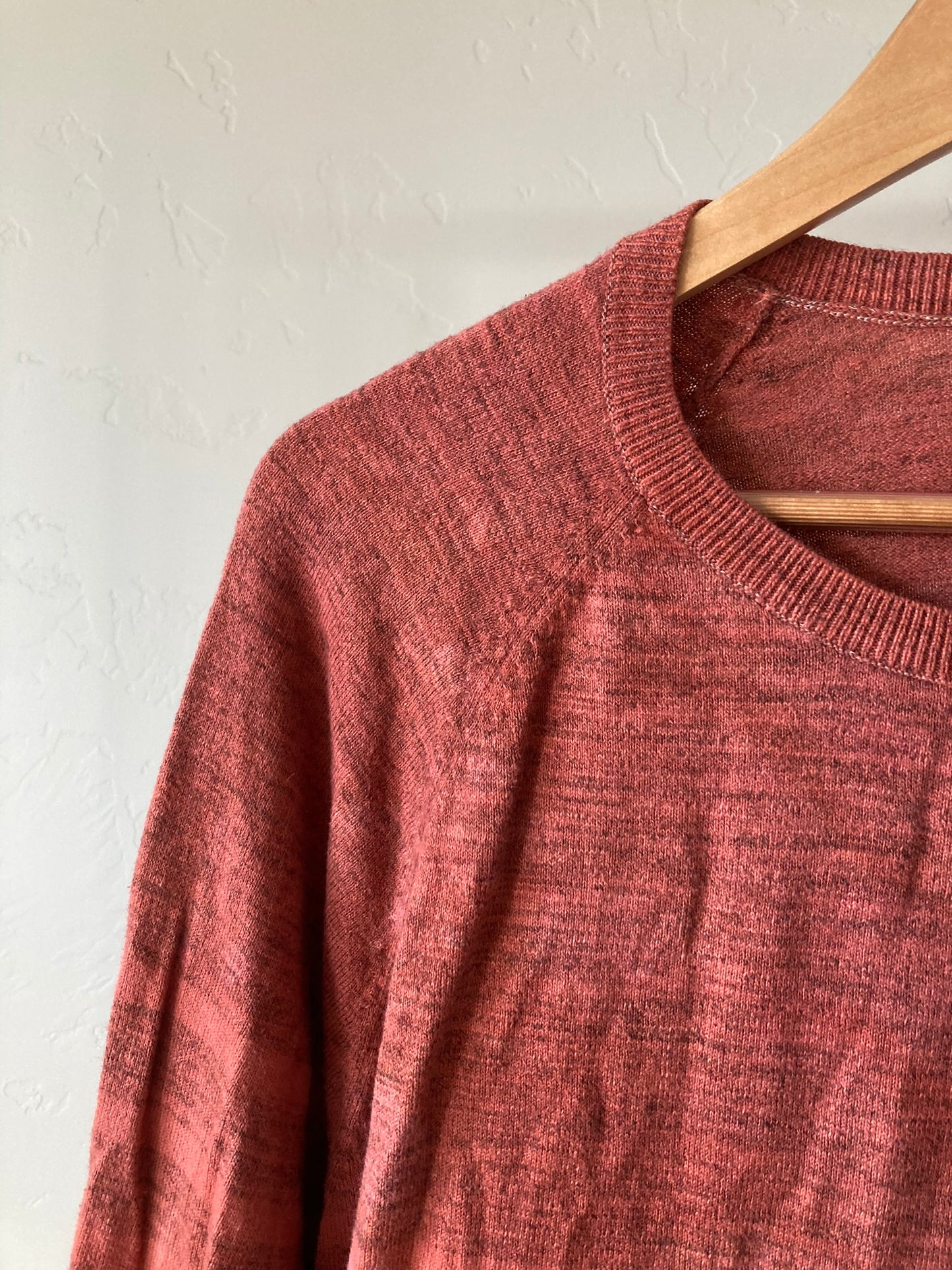 Striped Terracotta Sweater- XXL