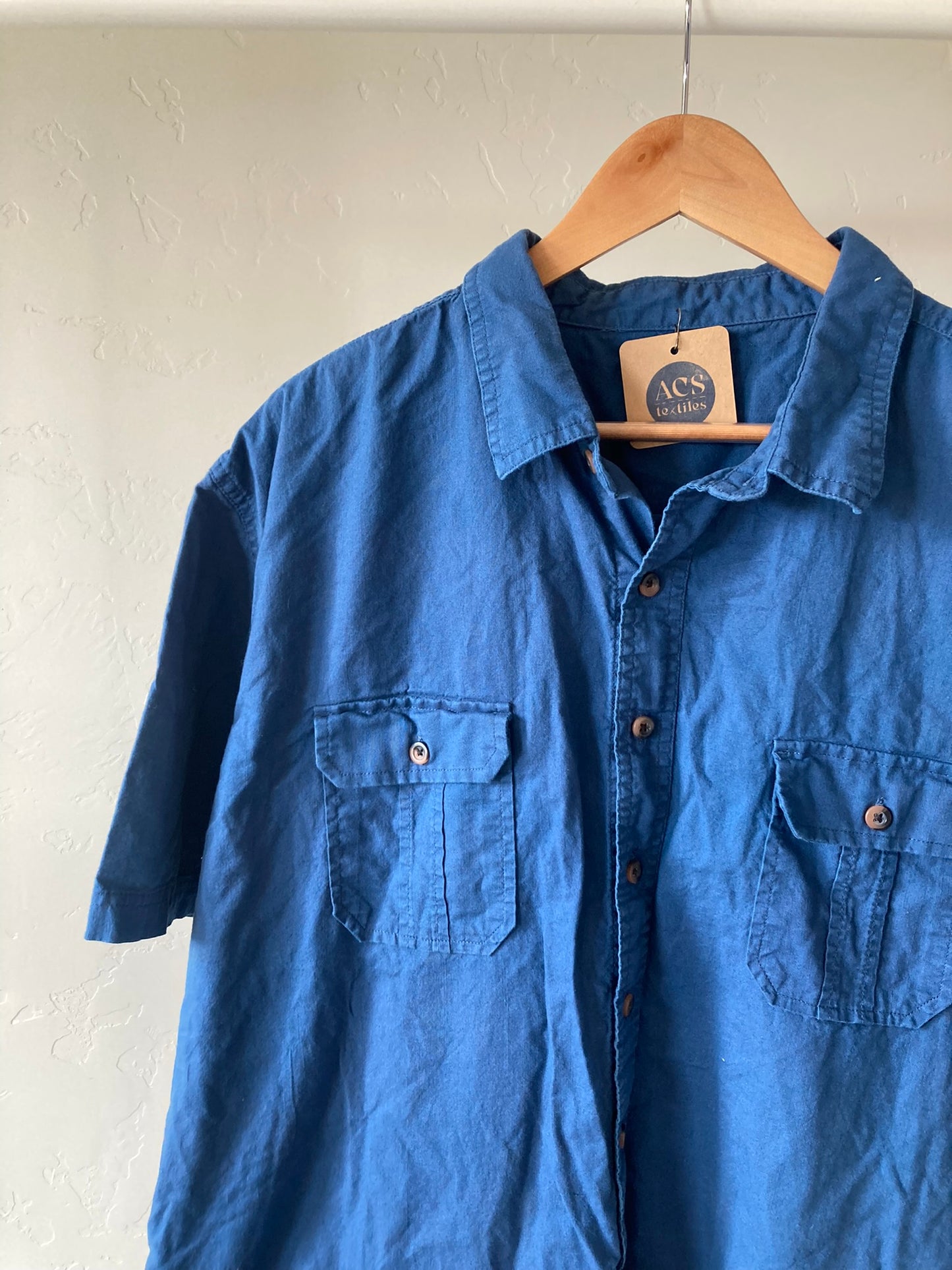 Short Sleeve Button-Up- XXL