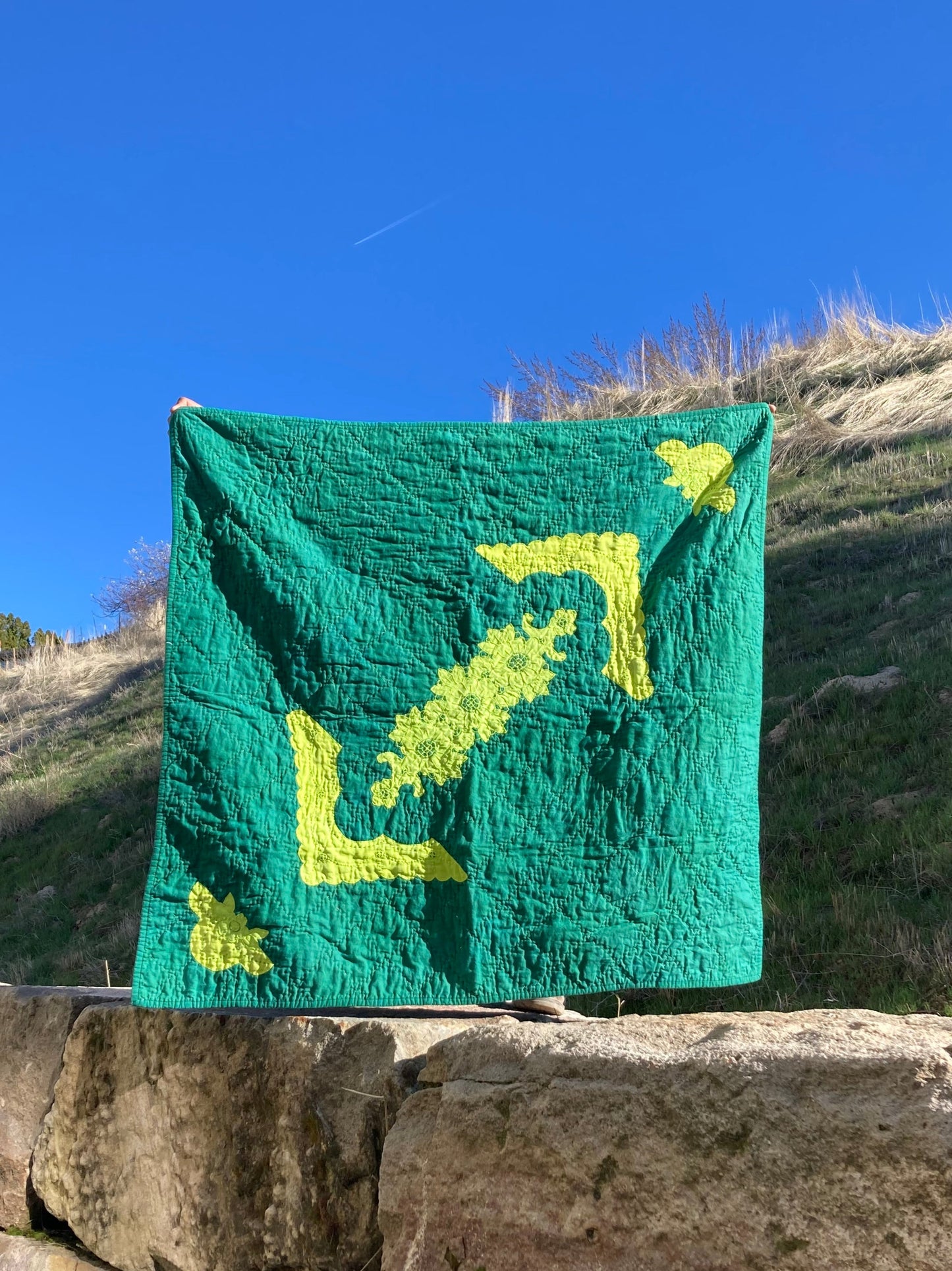 'Modern Vintage III' Quilt