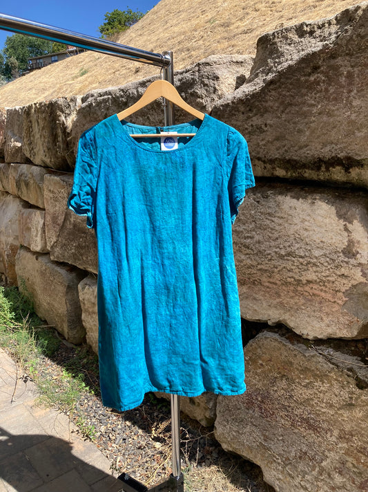 Turquoise Dress- XL