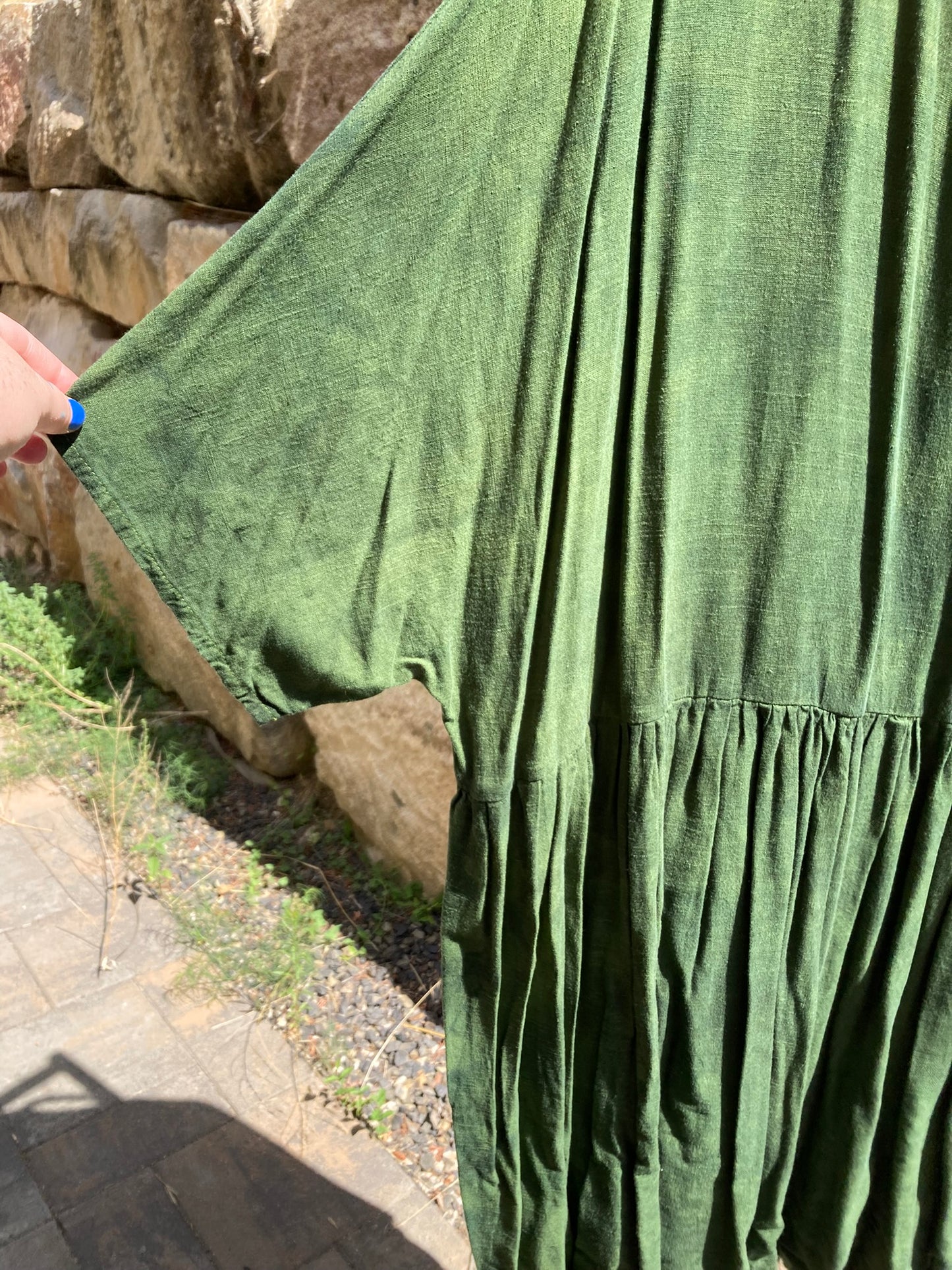 Forest Green Dress- 4X