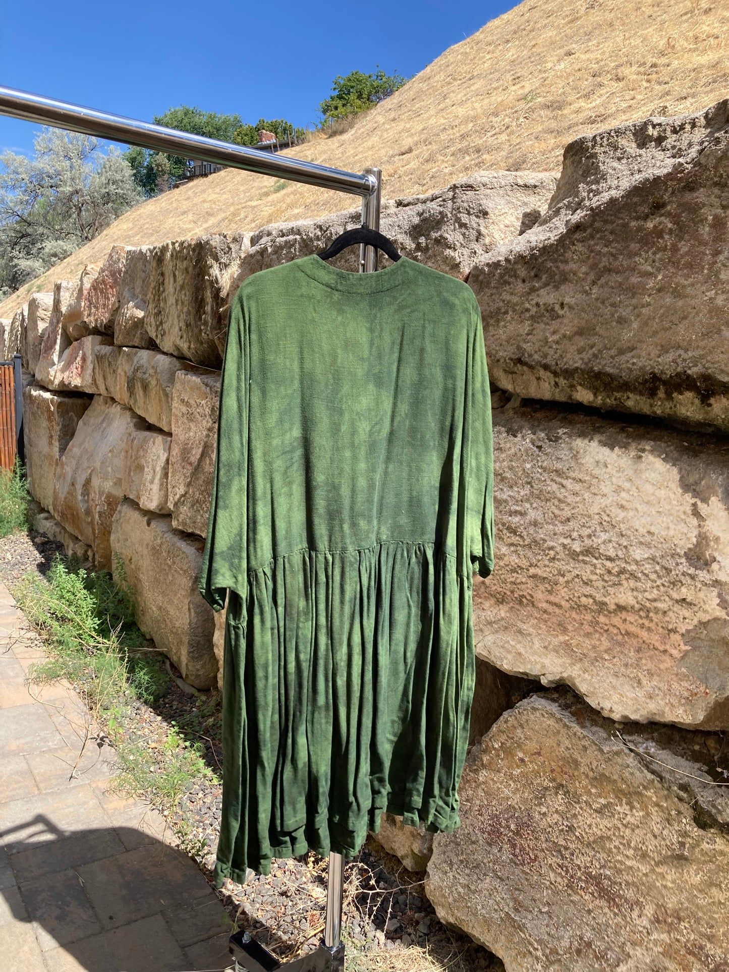 Forest Green Dress- 4X