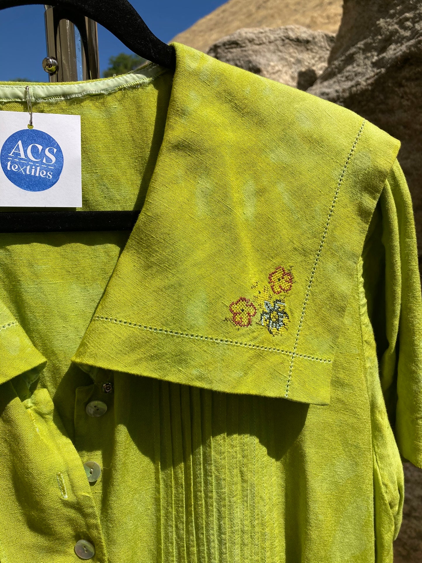 Chartreuse Dress- 18W