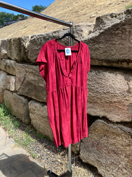 Pomegranate Dress- XXL