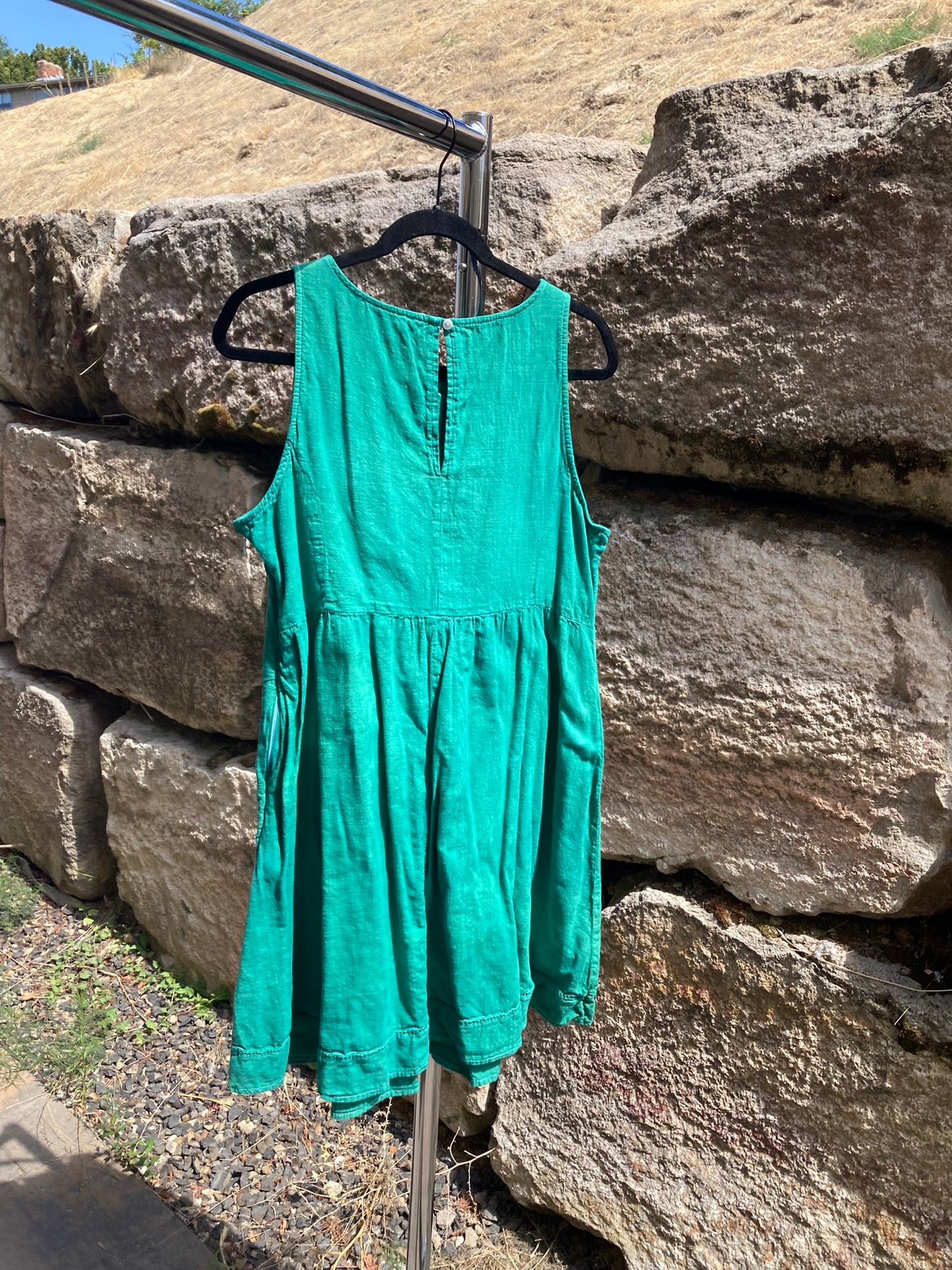 Emerald Dress- L