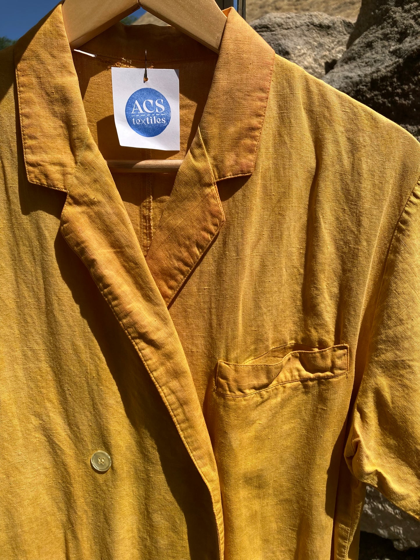 Mustard Yellow Dress- S