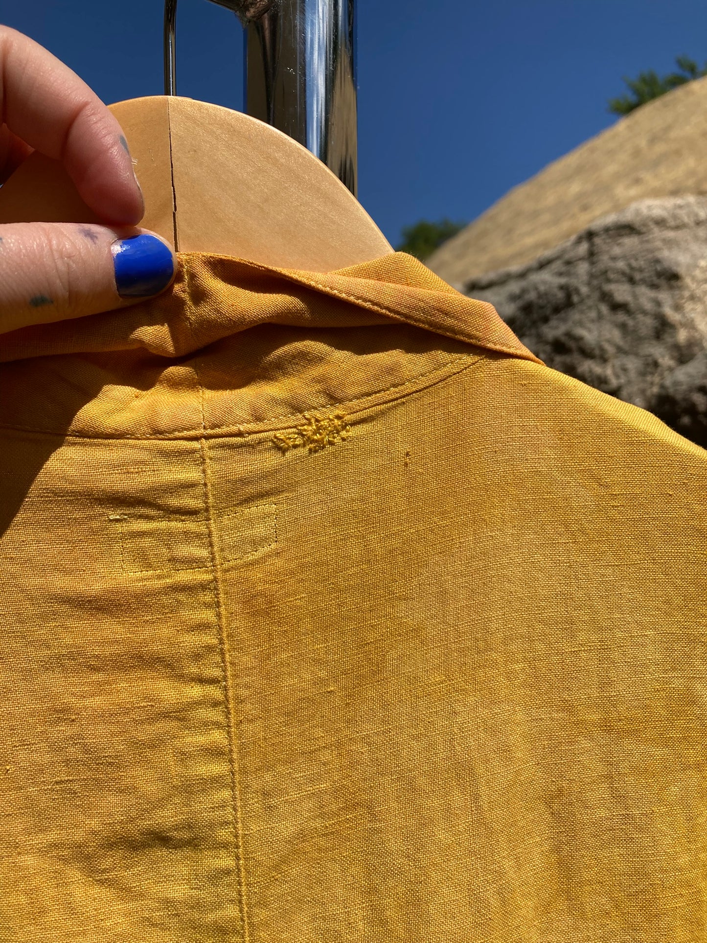 Mustard Yellow Dress- S