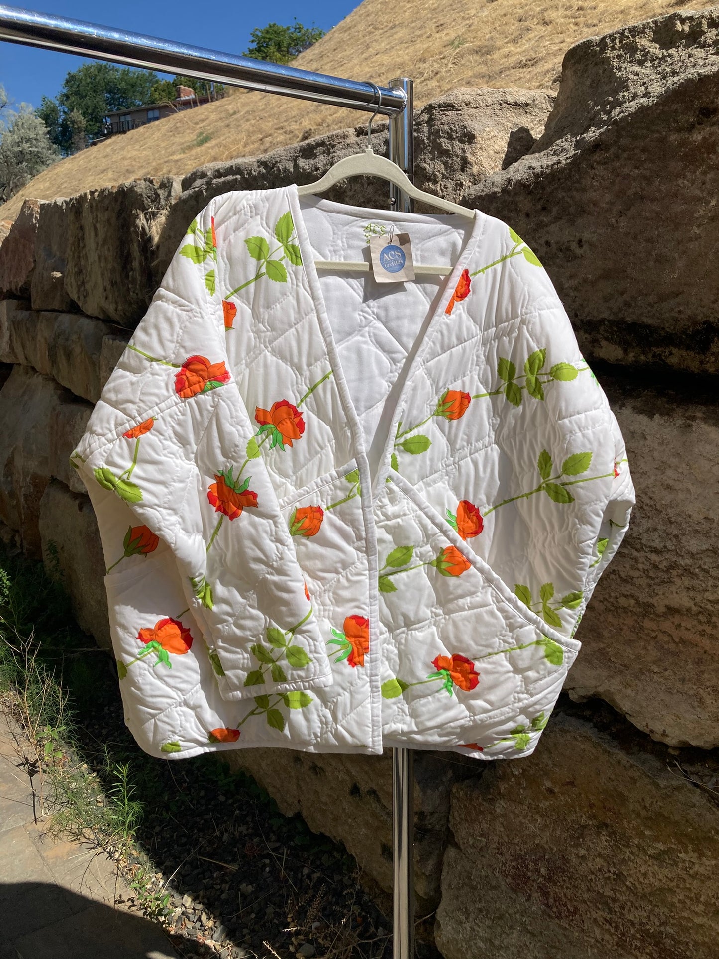 Vintage Rose Quilt Coat