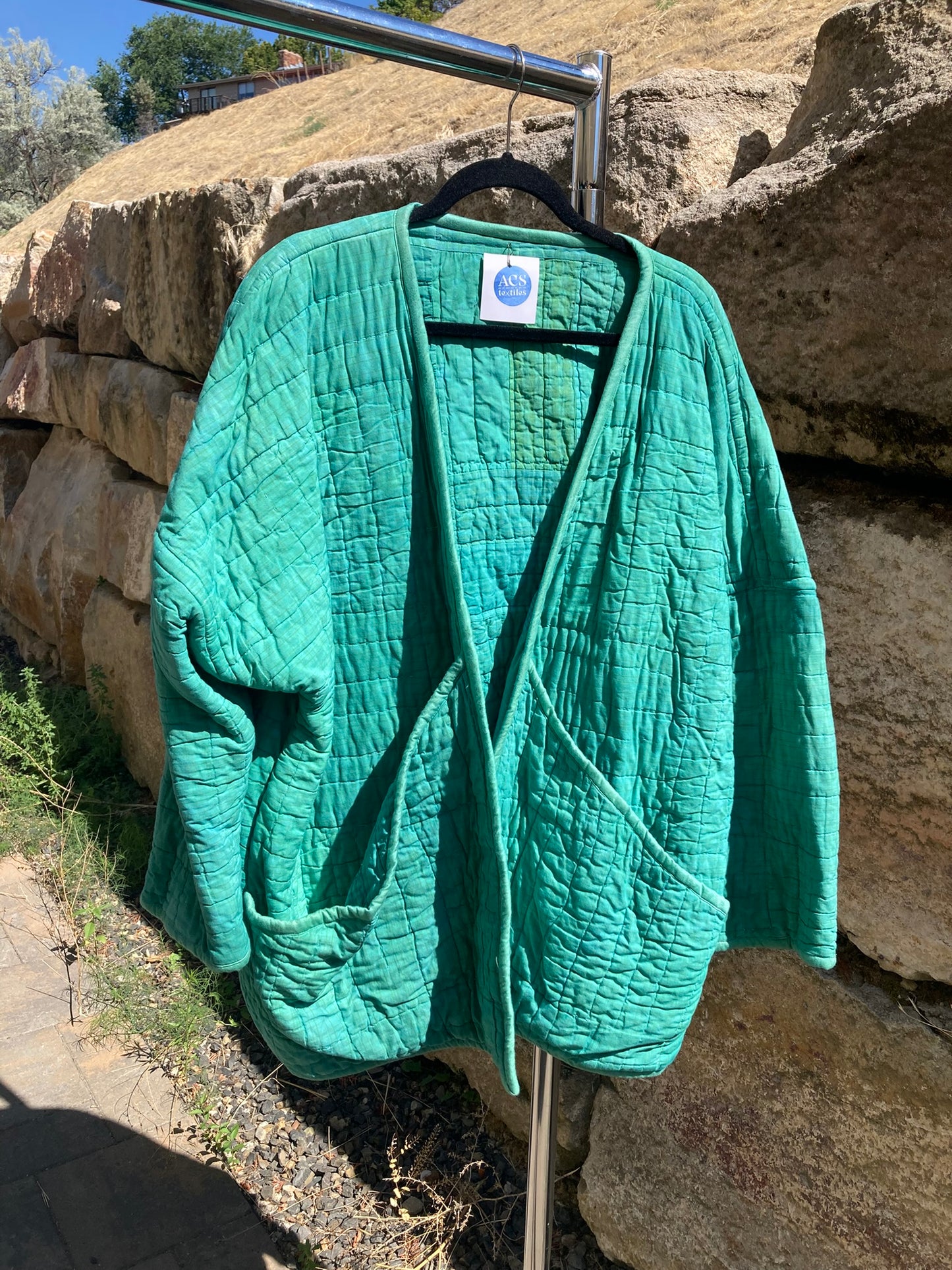 Emerald Quilt Coat