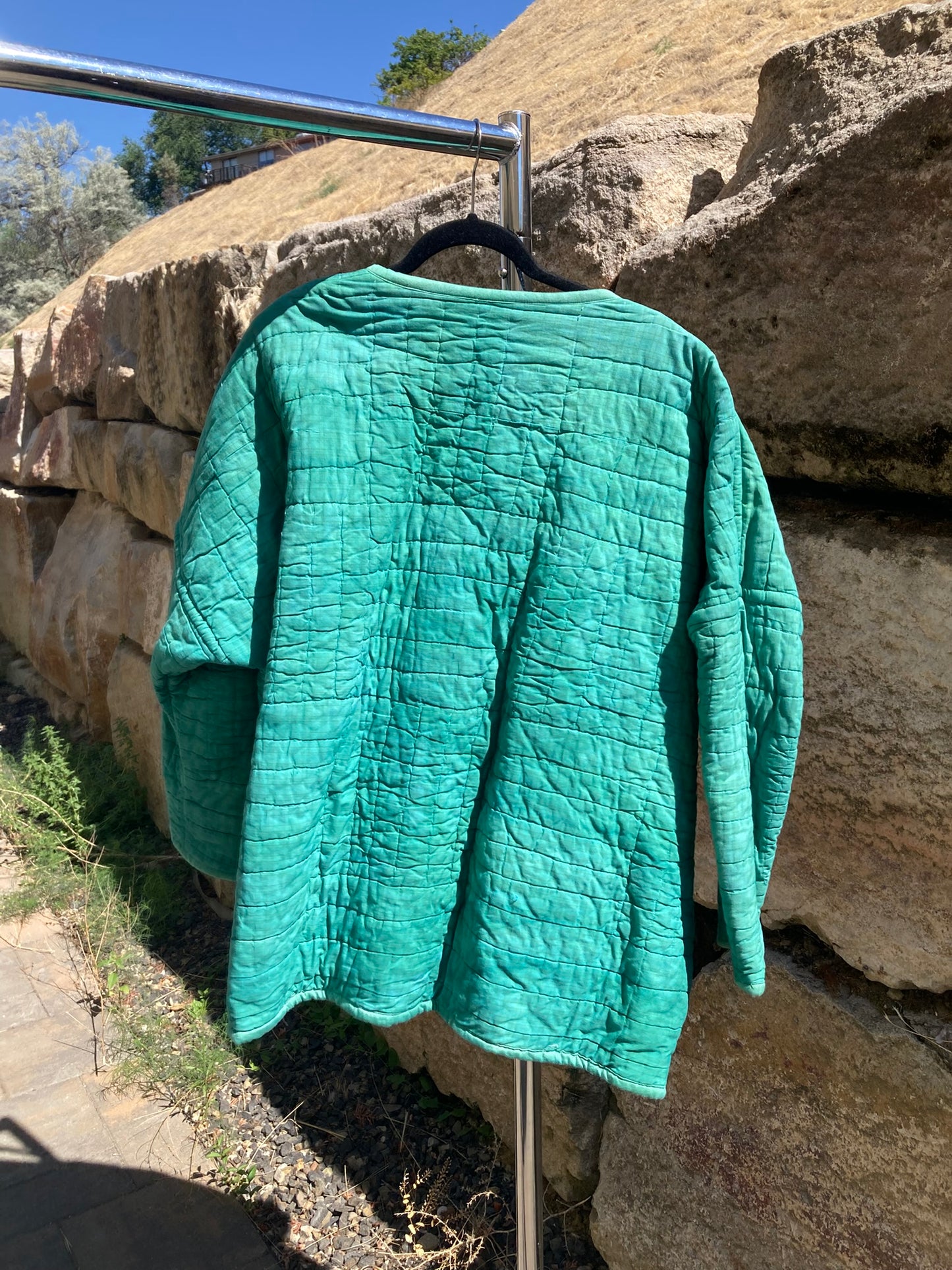 Emerald Quilt Coat