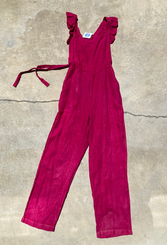 Hot Pink Jumpsuit- M